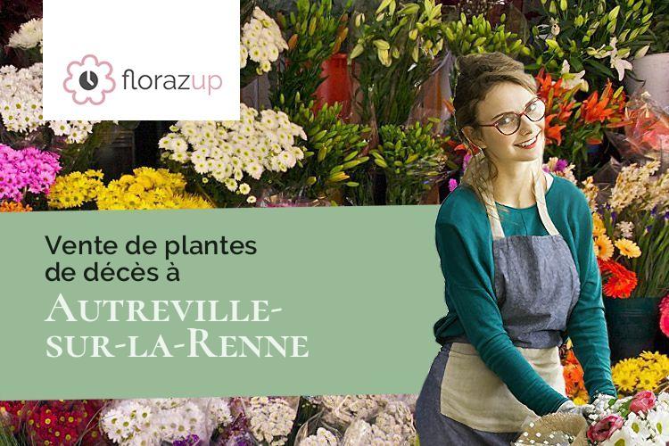 compositions de fleurs pour une crémation à Autreville-sur-la-Renne (Haute-Marne/52120)