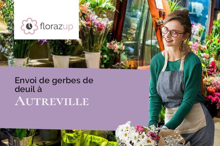 compositions de fleurs pour un enterrement à Autreville (Vosges/88300)