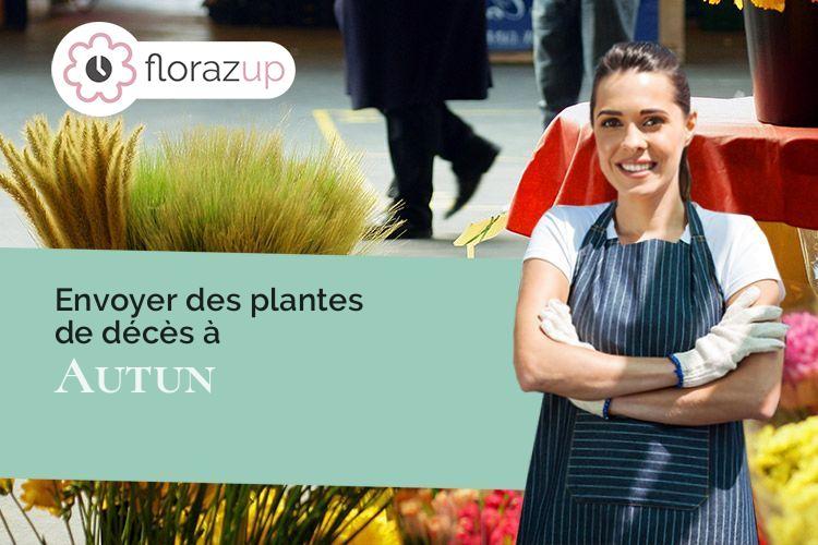 compositions de fleurs pour une crémation à Autun (Saône-et-Loire/71400)