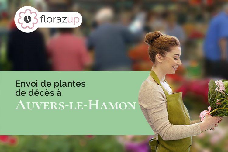 coupes de fleurs pour un décès à Auvers-le-Hamon (Sarthe/72300)