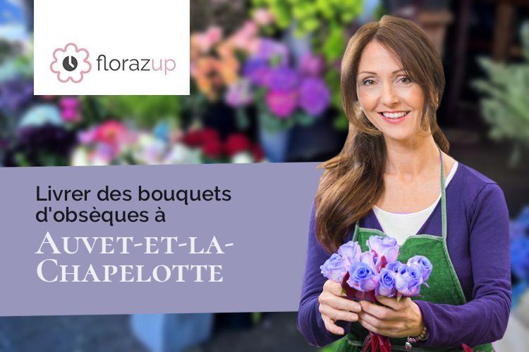 coupes de fleurs pour des obsèques à Auvet-et-la-Chapelotte (Haute-Saône/70100)