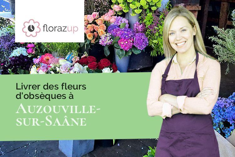 gerbes de fleurs pour une crémation à Auzouville-sur-Saâne (Seine-Maritime/76730)