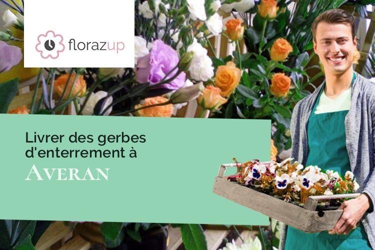 couronnes de fleurs pour un deuil à Averan (Hautes-Pyrénées/65380)