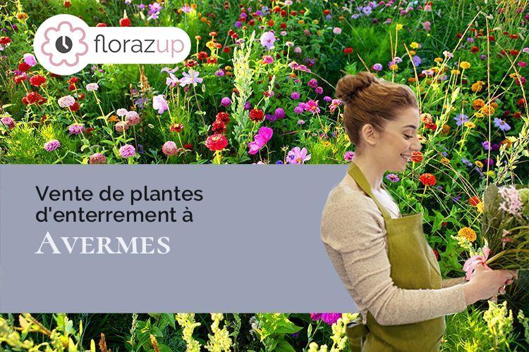 créations florales pour un décès à Avermes (Allier/03000)
