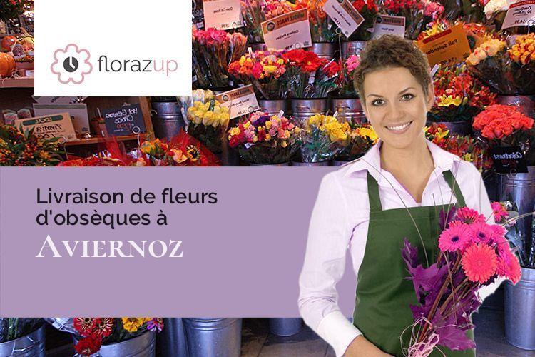 coeurs de fleurs pour un décès à Aviernoz (Haute-Savoie/74570)