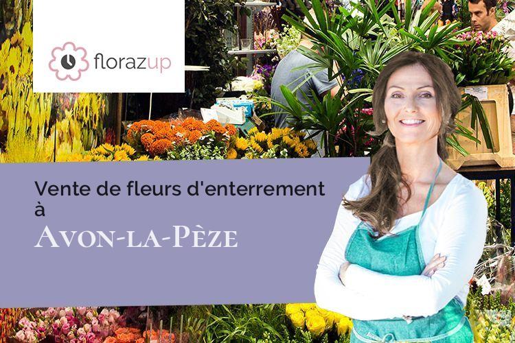 compositions de fleurs pour une crémation à Avon-la-Pèze (Aube/10290)