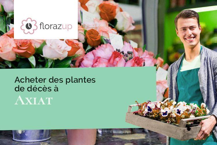 compositions de fleurs pour des funérailles à Axiat (Ariège/09250)