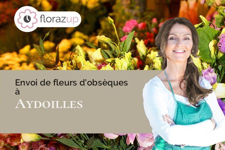 fleurs deuil pour une crémation à Aydoilles (Vosges/88600)
