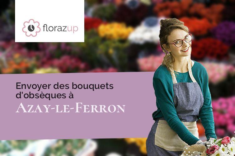 coupes de fleurs pour des obsèques à Azay-le-Ferron (Indre/36290)
