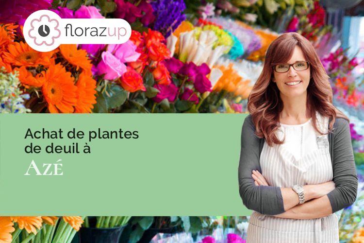 bouquets de fleurs pour des obsèques à Azé (Loir-et-Cher/41100)