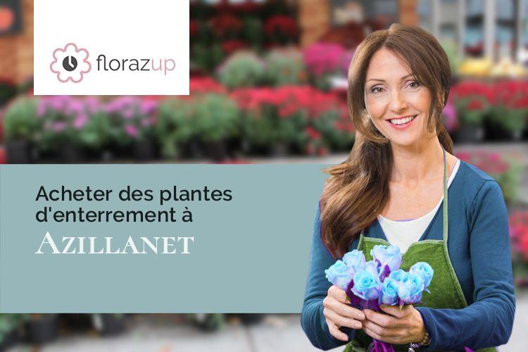 compositions de fleurs pour une crémation à Azillanet (Hérault/34210)
