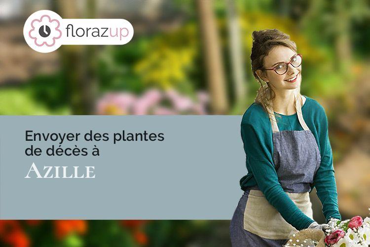 créations de fleurs pour une crémation à Azille (Aude/11700)