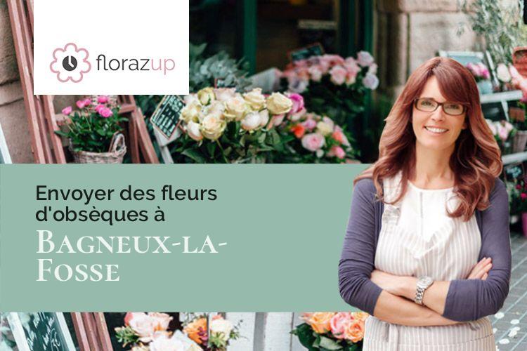 compositions de fleurs pour une crémation à Bagneux-la-Fosse (Aube/10340)