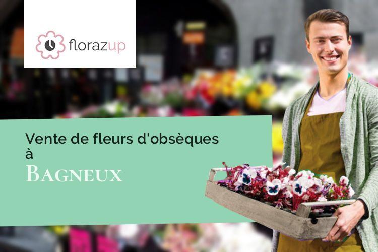 couronnes florales pour des funérailles à Bagneux (Meurthe-et-Moselle/54170)