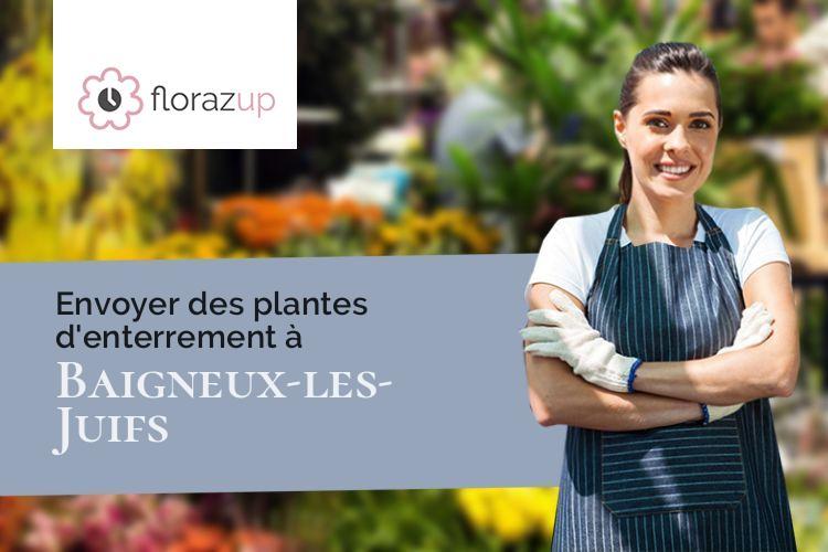compositions de fleurs pour une crémation à Baigneux-les-Juifs (Côte-d'Or/21450)
