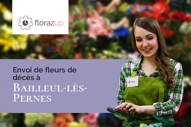 compositions de fleurs pour un deuil à Bailleul-lès-Pernes (Pas-de-Calais/62550)