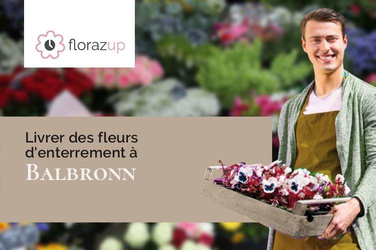 créations de fleurs pour une crémation à Balbronn (Bas-Rhin/67310)