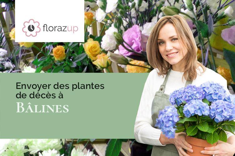 bouquets de fleurs pour des funérailles à Bâlines (Eure/27130)