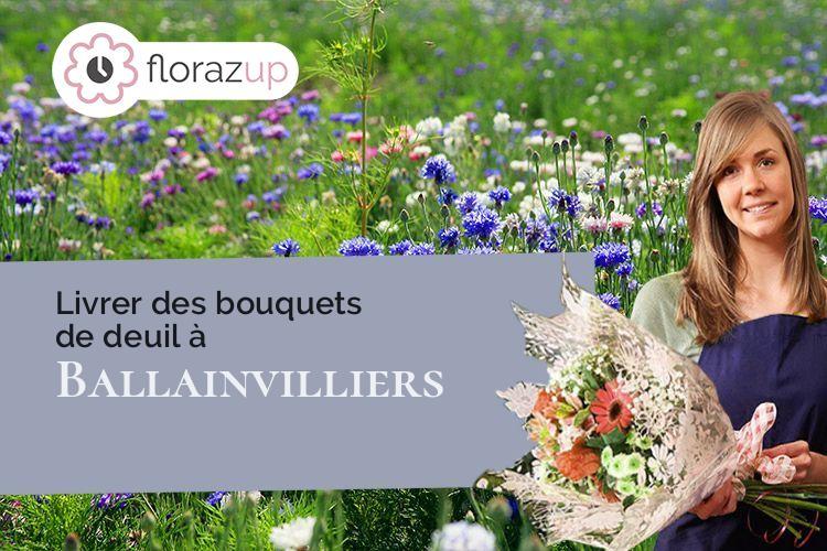 compositions florales pour un enterrement à Ballainvilliers (Essonne/91160)