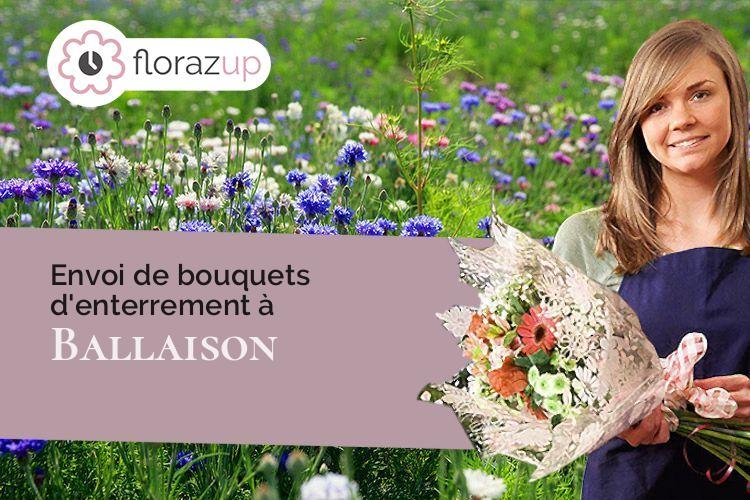 compositions de fleurs pour un décès à Ballaison (Haute-Savoie/74140)