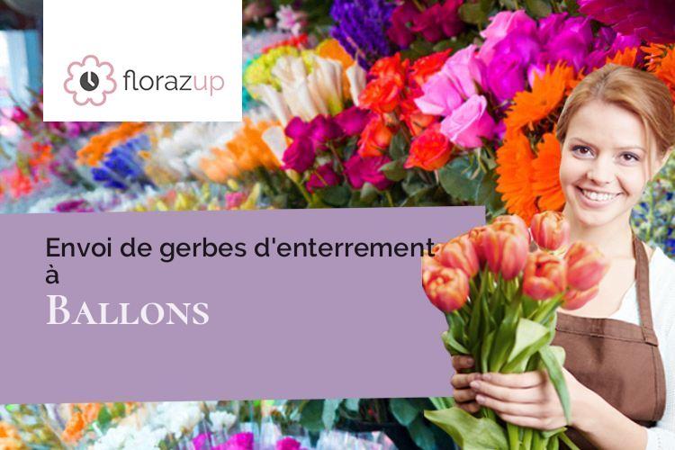 créations de fleurs pour une crémation à Ballons (Drôme/26560)
