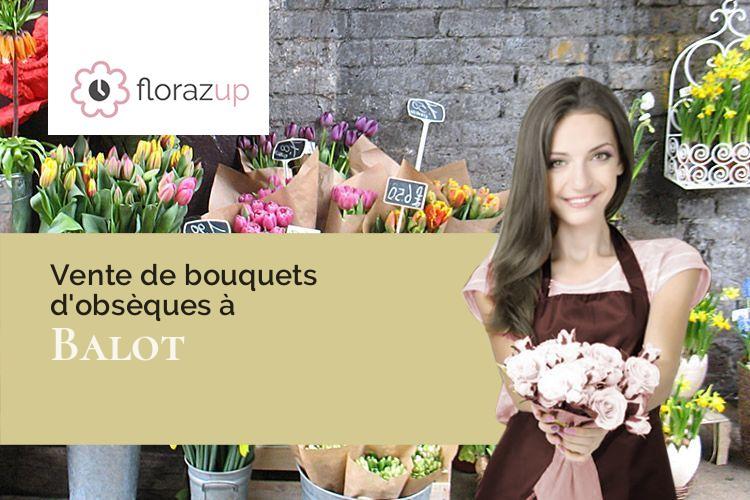 créations florales pour des funérailles à Balot (Côte-d'Or/21330)