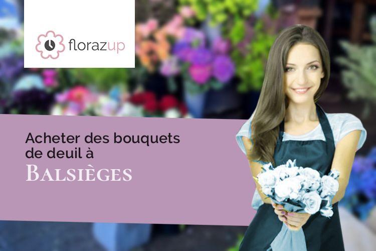 créations de fleurs pour un deuil à Balsièges (Lozère/48000)