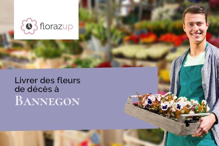 compositions de fleurs pour un enterrement à Bannegon (Cher/18210)