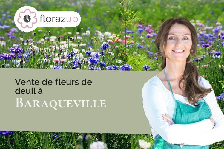 couronnes florales pour une crémation à Baraqueville (Aveyron/12160)