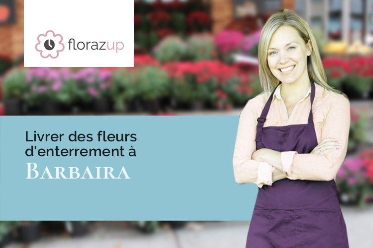 gerbes de fleurs pour une crémation à Barbaira (Aude/11800)