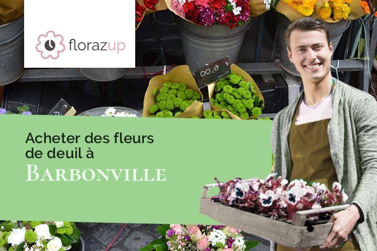 créations de fleurs pour un décès à Barbonville (Meurthe-et-Moselle/54360)