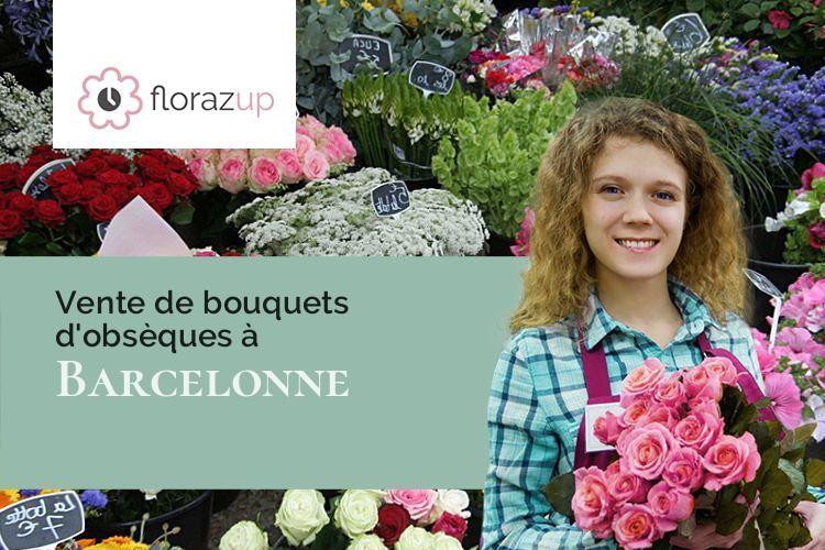 fleurs deuil pour une crémation à Barcelonne (Drôme/26120)