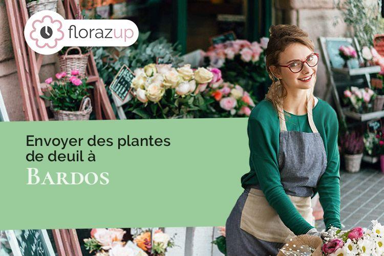 créations florales pour un enterrement à Bardos (Pyrénées-Atlantiques/64520)