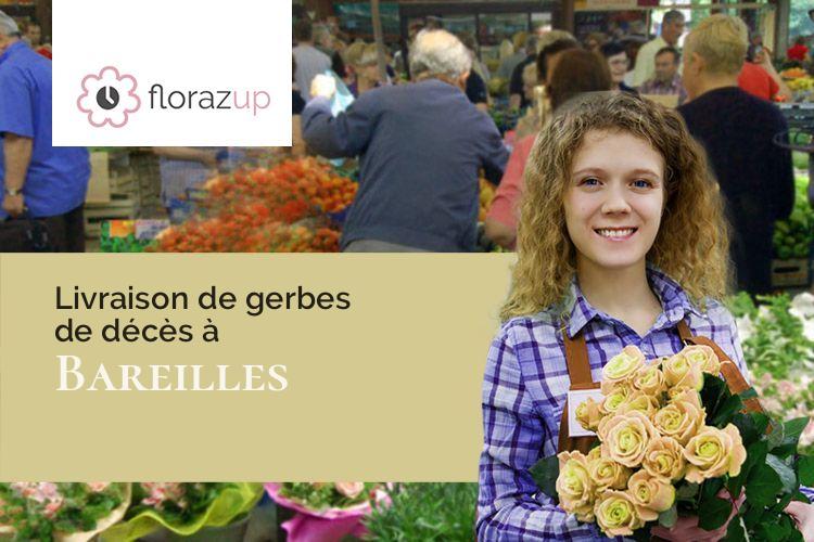 couronnes de fleurs pour un deuil à Bareilles (Hautes-Pyrénées/65240)