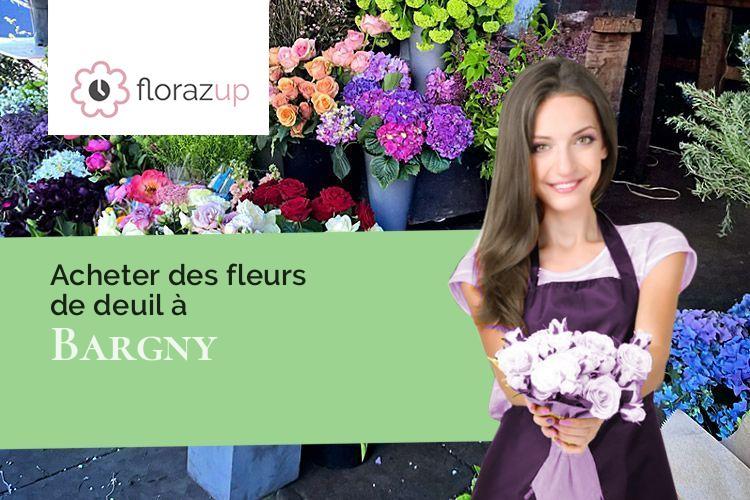 compositions florales pour un décès à Bargny (Oise/60620)