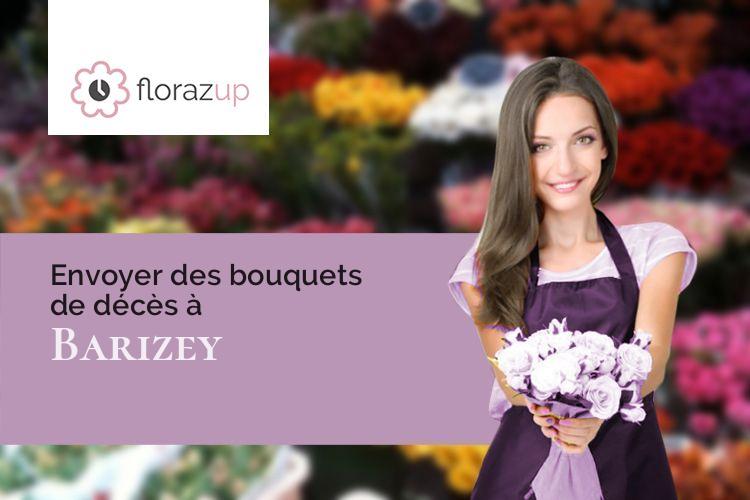 créations florales pour un deuil à Barizey (Saône-et-Loire/71640)