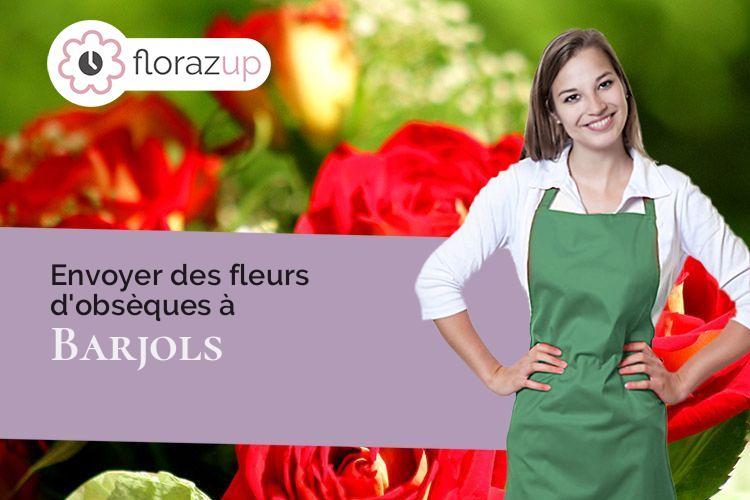 créations florales pour des obsèques à Barjols (Var/83670)