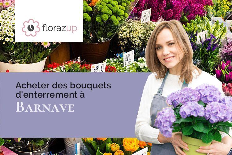 compositions florales pour un enterrement à Barnave (Drôme/26310)
