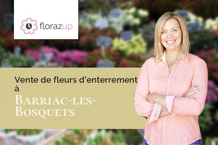 plantes pour un deuil à Barriac-les-Bosquets (Cantal/15700)