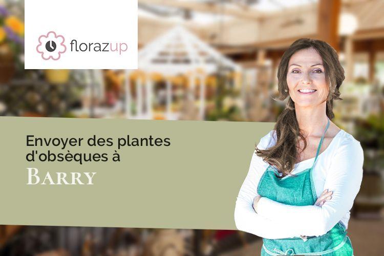 couronnes de fleurs pour un deuil à Barry (Hautes-Pyrénées/65380)