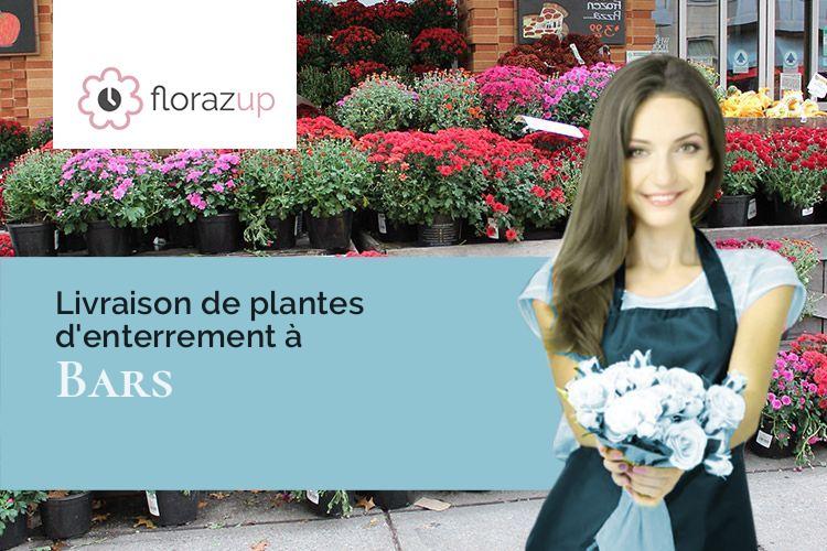 coeurs de fleurs pour des funérailles à Bars (Gers/32300)