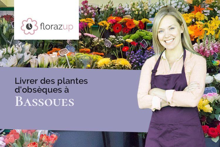 plantes pour un décès à Bassoues (Gers/32320)