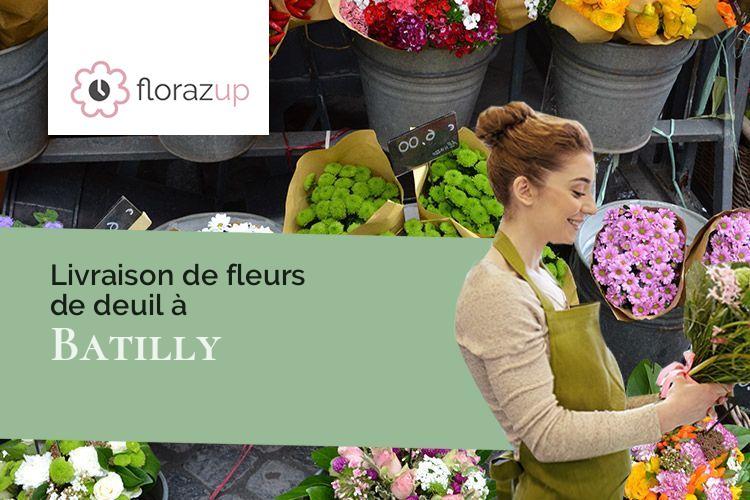 créations florales pour un décès à Batilly (Orne/61150)