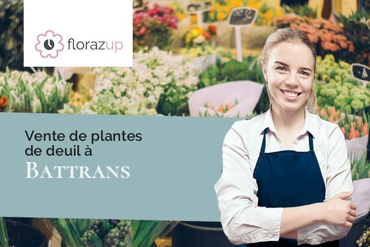 compositions florales pour une crémation à Battrans (Haute-Saône/70100)