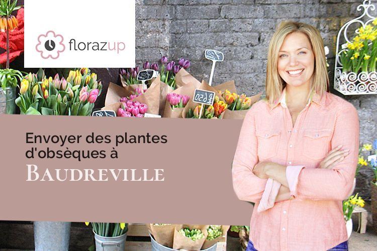 créations florales pour des funérailles à Baudreville (Eure-et-Loir/28310)