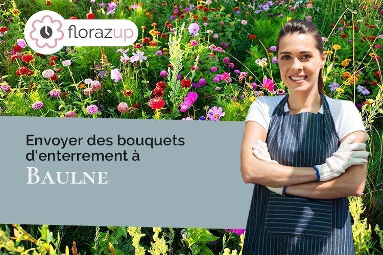 coupes de fleurs pour une crémation à Baulne (Essonne/91590)