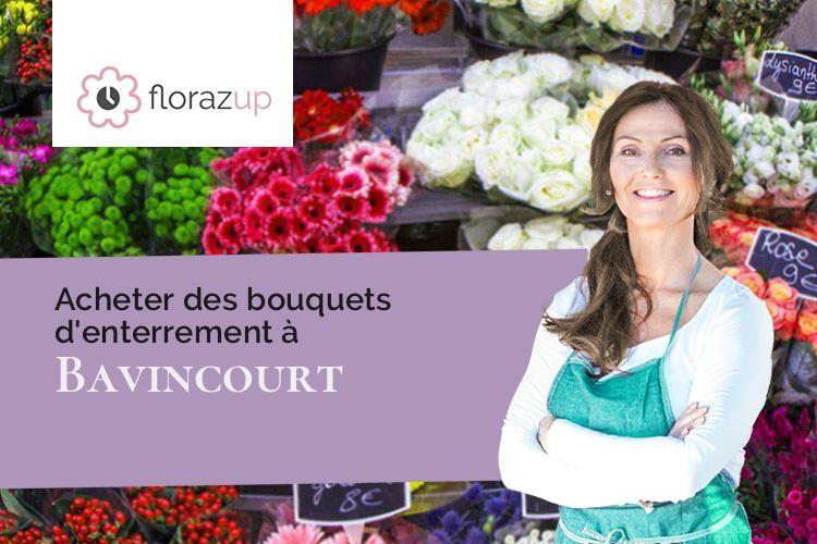 bouquets de fleurs pour une crémation à Bavincourt (Pas-de-Calais/62158)