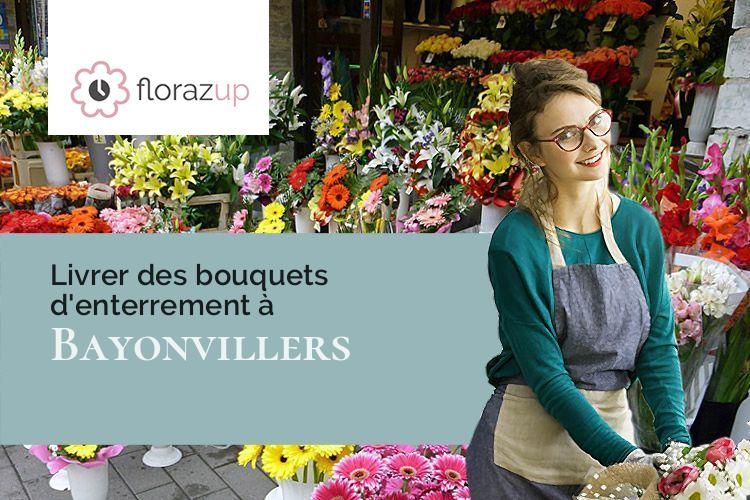 créations florales pour une crémation à Bayonvillers (Somme/80170)