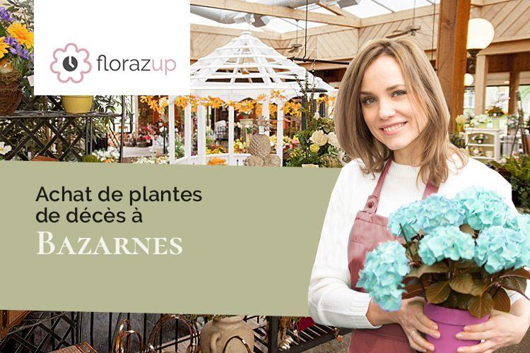 compositions de fleurs pour un enterrement à Bazarnes (Yonne/89460)