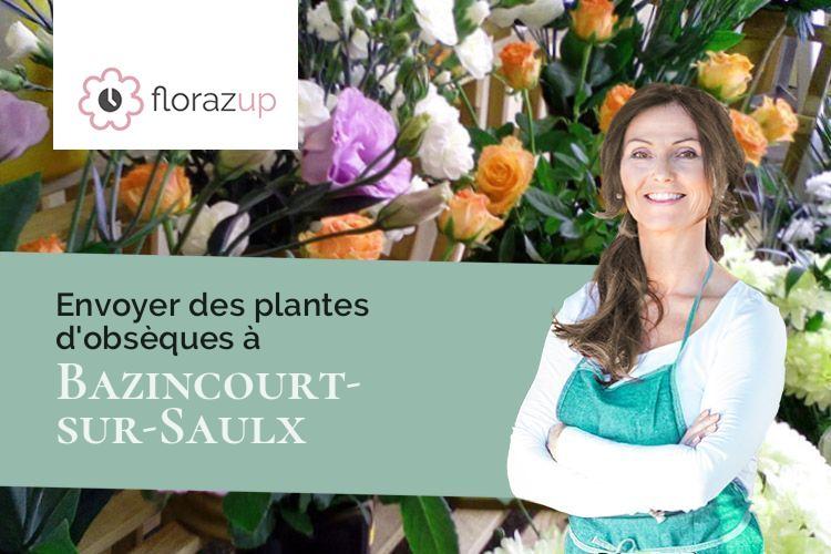 gerbes de fleurs pour un décès à Bazincourt-sur-Saulx (Meuse/55170)